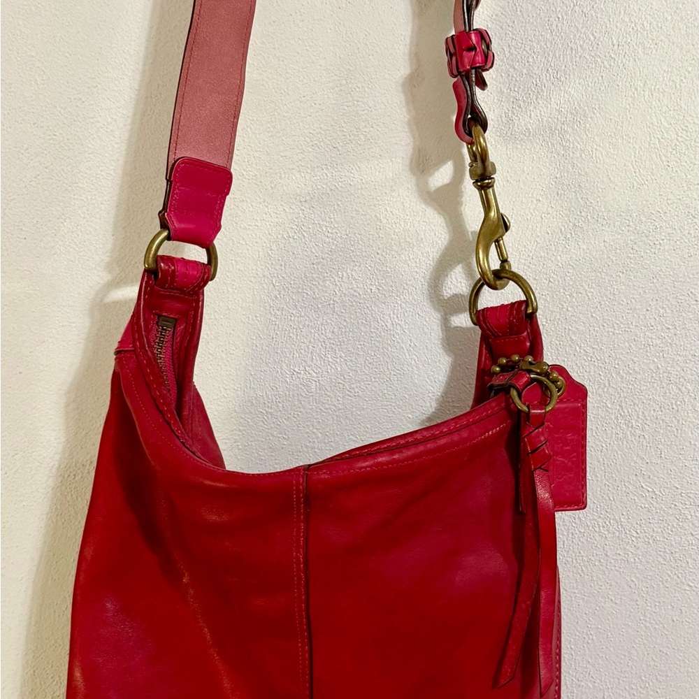 Coach Bleeker 2007 Leather Shoulder Bag